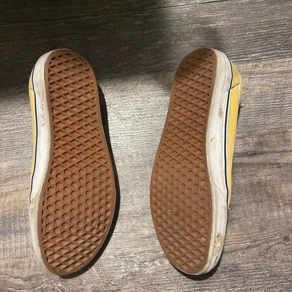 Yellow Vans Mens Size 10.5 - Picture 2 of 4